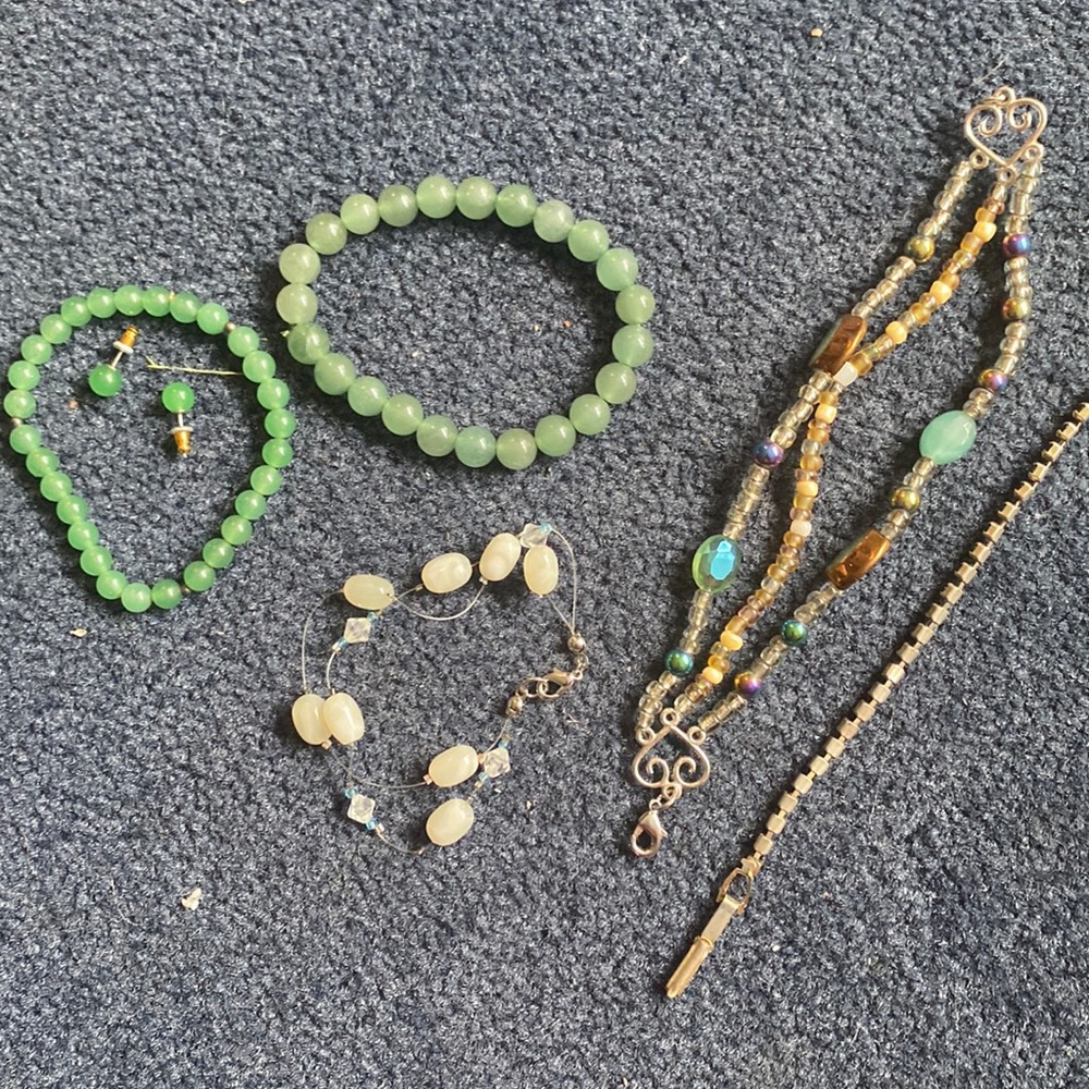 Bunch of bracelets